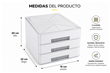 ORGANIZADOR CAJONES 3 NIVELES