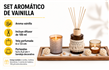 SET AMBIENTADOR - VELAS + AROMATIZANTE