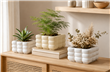 DECORACION DE CERAMICA - CUBO X3PCS