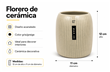MACETA CERAMICA (1098)