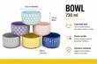 BOWL CERAMICA COLORES - 400ML (388)