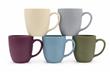 TAZA C/RAYAS - COLORES (X1PCS)