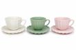 SET TAZA + PLATO CERAMICA