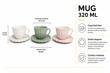 SET TAZA + PLATO CERAMICA