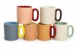 TAZA CERAMICA - BICOLOR 370ML