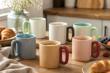 TAZA CERAMICA - BICOLOR 370ML