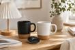 TAZA CERAMICA C/BASE CORCHO