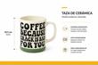TAZA CERAMICA COFFE (X1PCS)