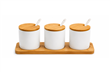 SET X3 FRASCOS CON BASE