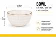 BOWL CERAMICA (459) - X1PCS