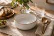 BOWL CERAMICA C/BORDE DORADO (X1)