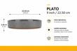 PLATO ALTO CERAMICA - 22.5CM