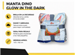 MANTA INFANTIL GLOW (50X60)