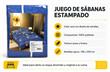JUEGO DE SABANAS 1 PLAZA C/DISEÃ‘O - (895)