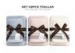 SET X2PCS TOALLAS - C/LINEA