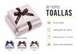 SET X2PCS TOALLAS - C/LINEA