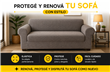 FUNDA ELASTICA P/ SOFA - 2 CUERPOS
