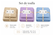 SET TOALLA Y TOALLON (1076)