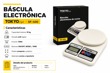 BALANZA DE COCINA 10KG