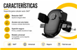 SOPORTE CELULAR P/ AUTO 360