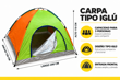 CARPA CAMPING (3 / 4 PERSONAS)