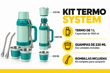 TERMO 1L + MATE + 2 BOMBILLAS (1023)