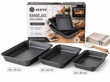 BANDEJAS PARA HORNO X3PCS