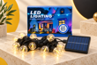 GUIRNALDA SOLAR 10 LUCES C/CONTROL