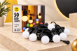 GUIRNALDA 20 LUCES - 10MTS RGB