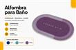 ALFOMBRA ABSORBENTE P/ BANO