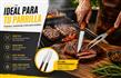 SET X2PCS - UTENSILLOS PARRILLA