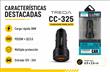 CARGADOR P/AUTO TREQA USB + C (CC-325)