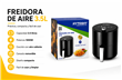 FREIDORA 3.5LTS 1000W HYTOSHY