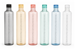BOTELLA DE VIDRIO DEGRADE 1L