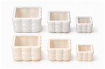 DECORACION DE CERAMICA - CUBO X3PCS