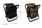 SILLA PLEGABLE CAMPING C/COMPARTIMIENTOS