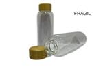 BOTELLA DE VIDRIO C/ TAPA - 500ML