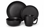 SET VAJILLA X16PCS - NEGRO