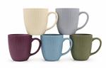 TAZA C/RAYAS - COLORES (X1PCS)