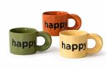 TAZA DE CERAMICA 400ML - HAPPY