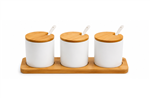 SET X3 FRASCOS CON BASE