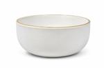 BOWL CERAMICA C/BORDE DORADO (X1)