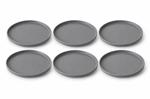 PLATO CERAMICA 26.5CM - GRIS (X1PCS)