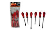 JUEGO DESTORNILLADOR CRUZ Y PLANO 6PCS