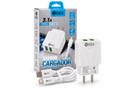 CARGADOR IBEK 3,1A TIPO C - 2 USB (3025)