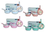 SET DE OLLAS PASTEL 5PCS - ORYX