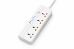 ZAPATILLA ALARGUE 4 TOMAS + USB 3000W