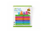 CLIPS CIERRA BOLSAS C/GANCHOS (X16PCS)