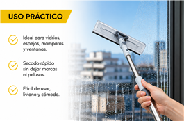 LIMPIADOR DE VIDRIOS MULTIFUNCION
