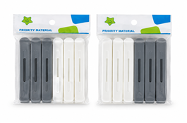 PACK X6 CLIPS P/ CERRAR BOLSAS